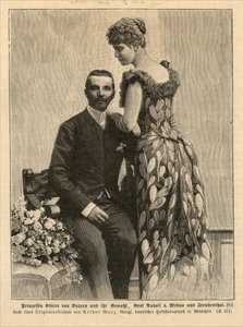 Princess Elvira of Bavaria (1868–1943) with Her Husband Rudolf von Wrbna-Kaunitz-Rietberg-Questenberg und Freudenthal